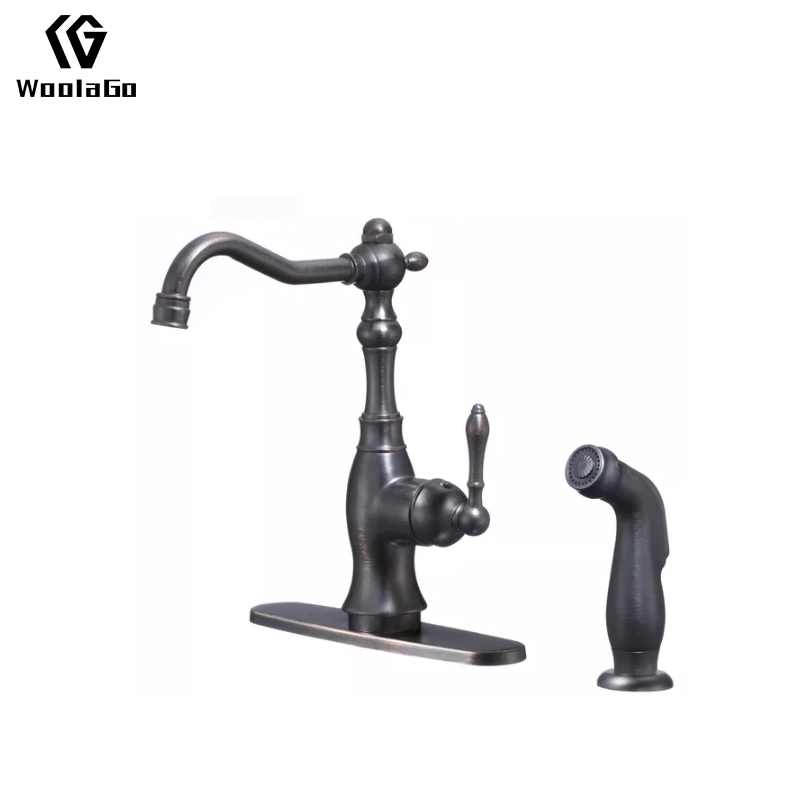 Good Quality Oil Rubbed Single Handle Pull Down Durable Kitchen Faucet Tap Mixer JK64-ORB