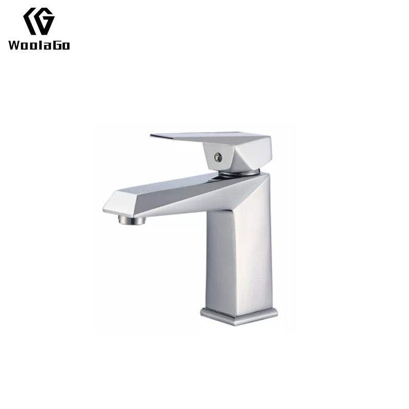 Modern Bathroom Faucet Basin Mixer Tap Brushed Nickel Tall Body Single Handle One Hole Vessel Sink Faucet J24-BN