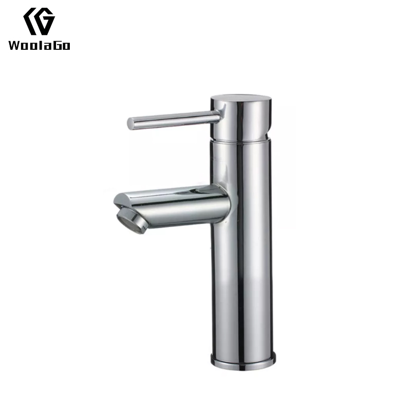 WoolaGo Watermark Basin Mixer Taps Chrome Single Hole Bathroom Vanity Faucet J106