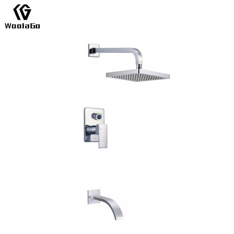 Hot Sale Wall-mounted Bathroom Chrome Shower & Faucet JS150