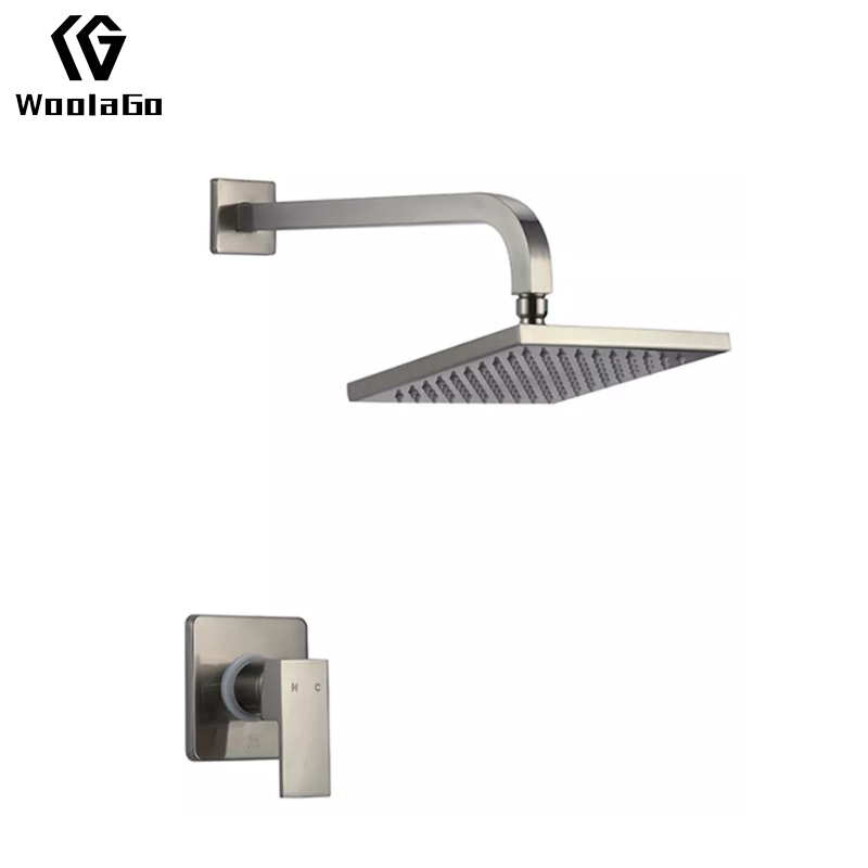 Hot Sale Wall-mounted Brushed Bathroom Shower & Faucet JS246-BN