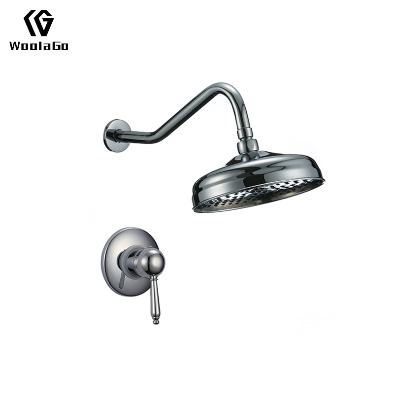 Wall Surface Mounted Bathroom Bath And Shower Faucet JS46