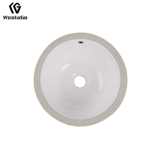Round Undermount Sink For Bathroom Basin Small Size Porcelain Sink HPS6020