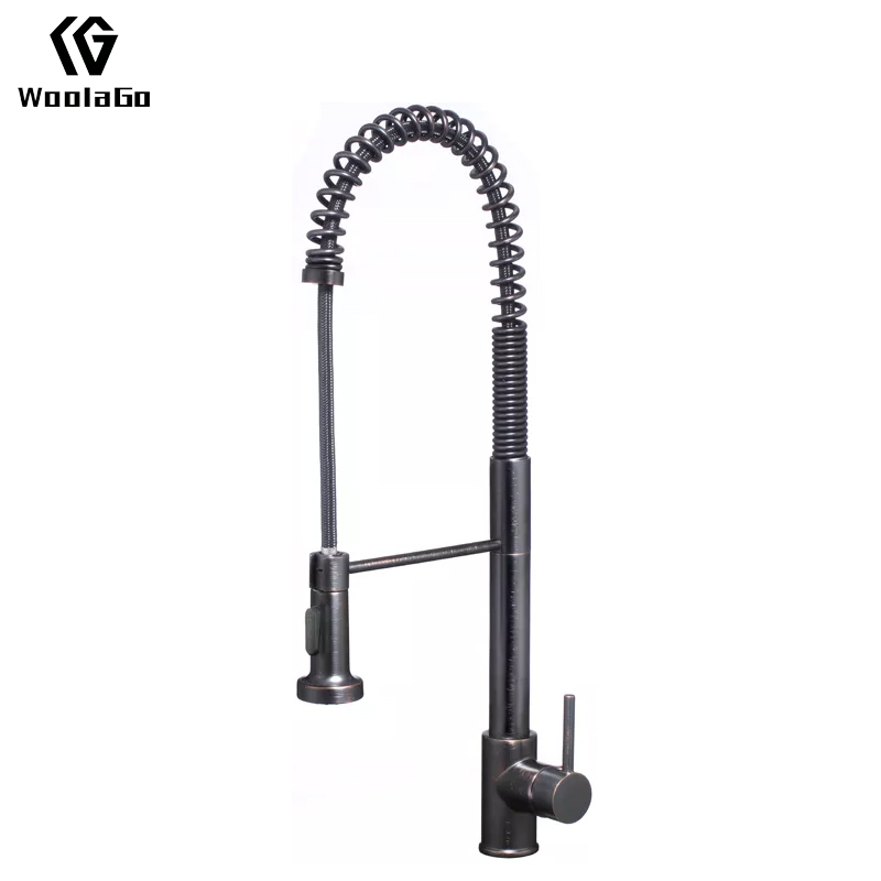 2022 Factory Direct American cUPC Single Hole Deck Mounted Kitchen Faucet JK129-ORB