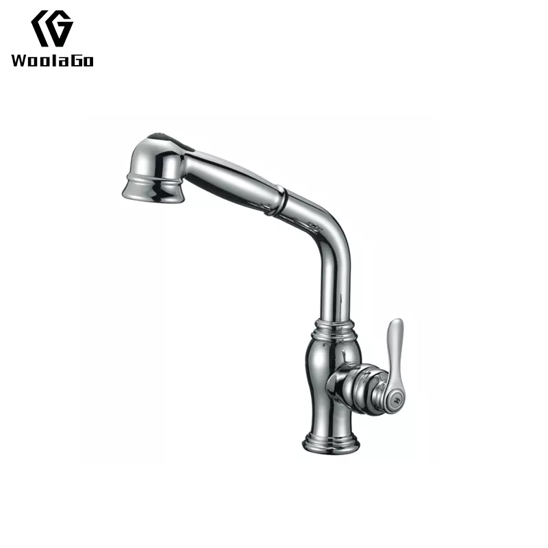 Chinese Product cUPC Pull Down Chrome Kitchen Water Faucets Chrome Kitchen Tap JK54