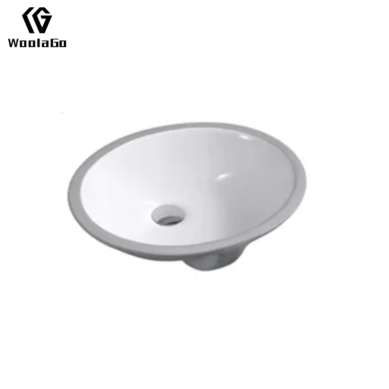Bathroom Ceramic Sink Vanities Oval Basin Undermount Sinks Porcelain Wash Basin HPS6029 