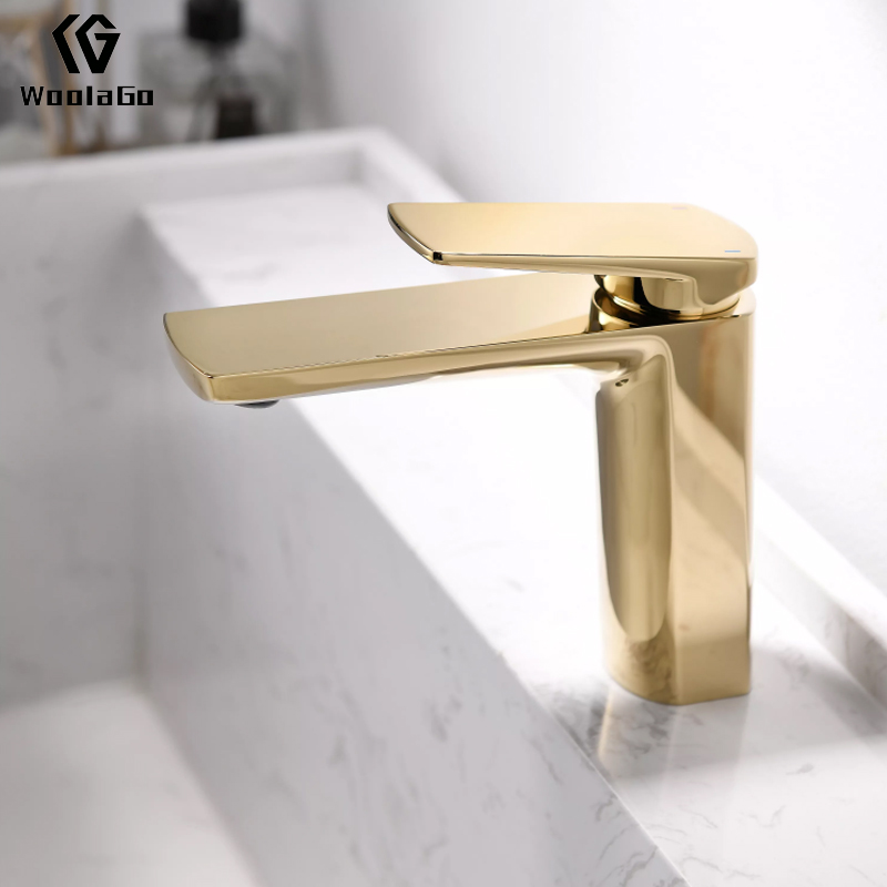 Good Pruce Gold Finished Bathroom Mixer Brass Faucets J163-G