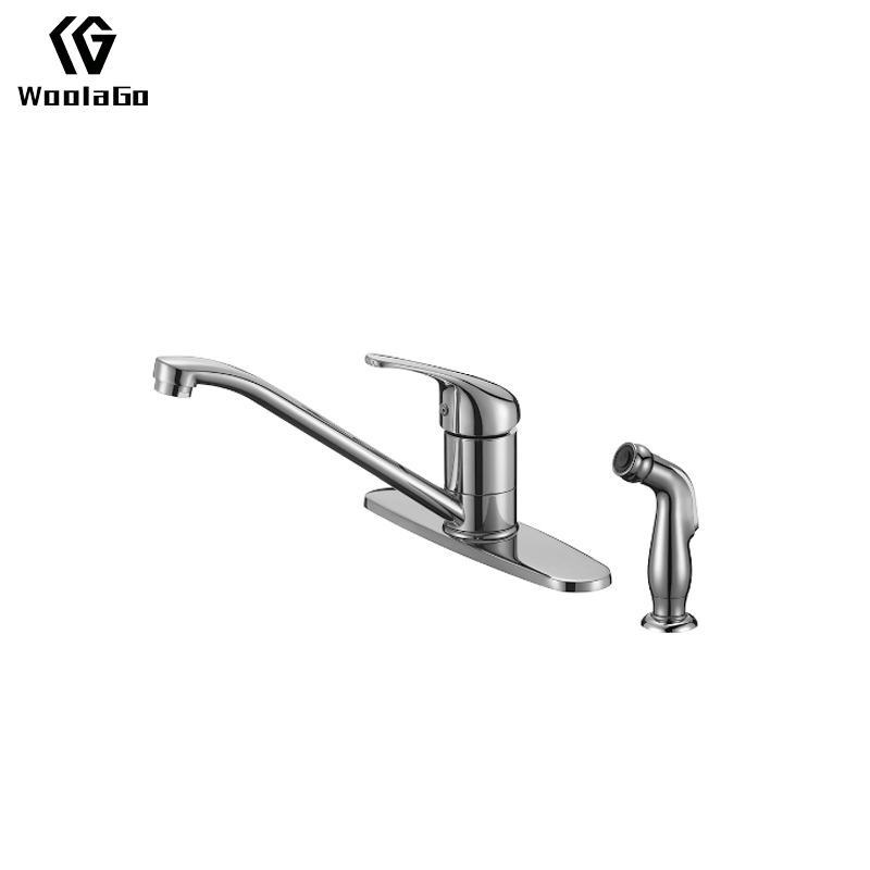 Cheap Contemporary Polished Commercial cUpc Kitchen Faucets Chrome Mixer JK92