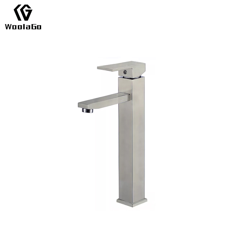 WoolaGO Robinet Salle Basin Low Lead Single Handle Brushed Bathroom Basin Tap And Faucet J85-BN