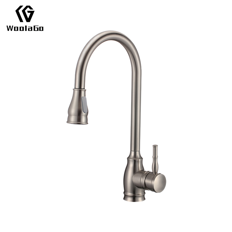 Promotional Single Lever Pull Down Kitchen Sink Mixer Water Tap Faucet JK26