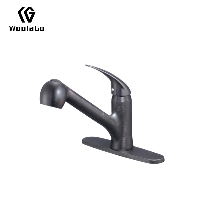 Single Lever Handle Torneira Single Handle Single Handle 2-function Pull Out Sprayer Head Prep Kitchen Sink Faucets J37-ORB