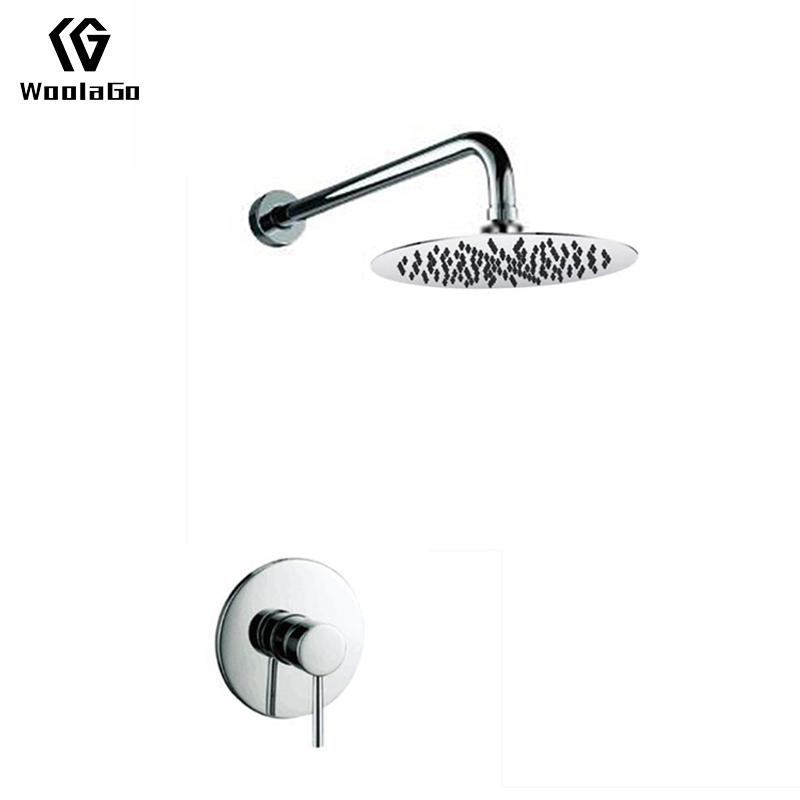 Bathroom Shower Mixer Set Sanitary Ware Shower Faucet Wall Mounted Rainfall Bath Shower Faucet JS42