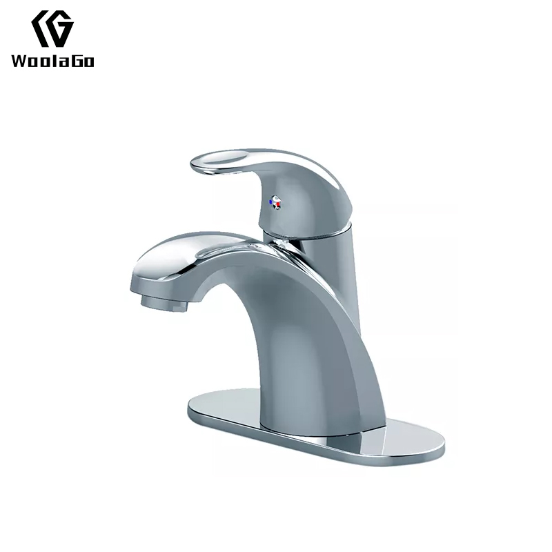 cUPC WoolaGo Contemporary Single Handle Durable Basin Mixer Brass Faucet Chrome Basin Faucet Mixer Tap J120